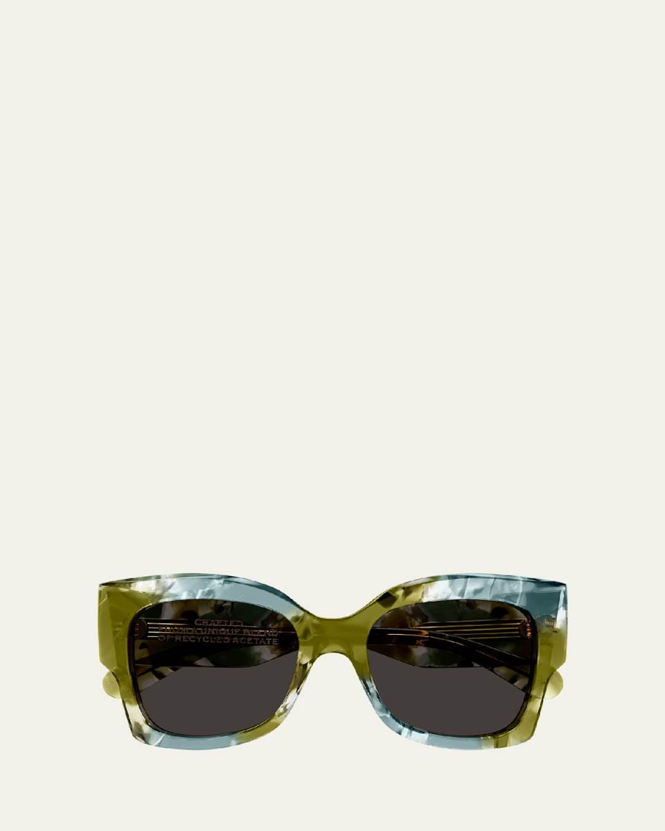 Acetate Butterfly Sunglasses
